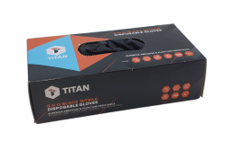 Black Nitrile Gloves x100
